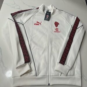 AC Milan PUMA Soccer / Football Men’s Full Zip Jacket (Medium) Retails For $100